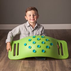 Качалка-балансир із присосками «Teeter Popper», зелений - Fat Brain Toys