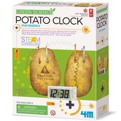 Набір для дослідів "Картопляний годинник" - 4M