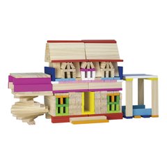 Дерев'яні будівельні кубики "Архітектурні блоки", 250 штук - Viga Toys