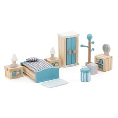 Дерев'яні меблі для ляльок "PolarB: Спальня" - Viga Toys
