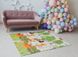 Дитячий двосторонній, складний килимок "Весела жирафа та Загадковий ліс", 150х180x1 см - POPPET 6