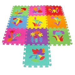 Ігровий килимок мозаїка "Рослини" - EVA