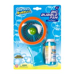 Мильні бульбашки "Баббл вентилятор", 80 мл, синій - Wanna Bubbles
