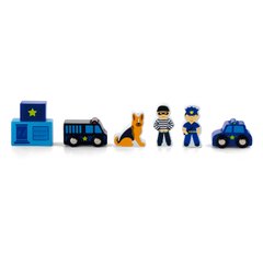 Набір для залізниці "Поліцейська дільниця" - Viga Toys