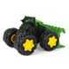 Іграшковий трактор «Monster Treads» з ковшем і великими колесами - John Deere Kids 3