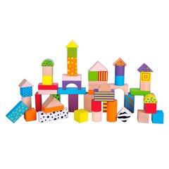 Дерев'яні кубики "Візерункові блоки" 50 штук, 3 см - Viga Toys