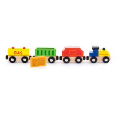 Набір для залізниці "Вантажний поїзд із пальним" - Viga Toys