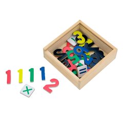 Набір магнітних цифр і знаків , 37 штук - Viga Toys