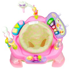 Ігровий розвиваючий центр "Музичний стілець", рожевий - Hola Toys