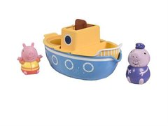 Іграшка для ванної "Свинка Пеппа: човен дідуся Пеппи" - Toomies